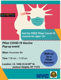 Vaccine Popup